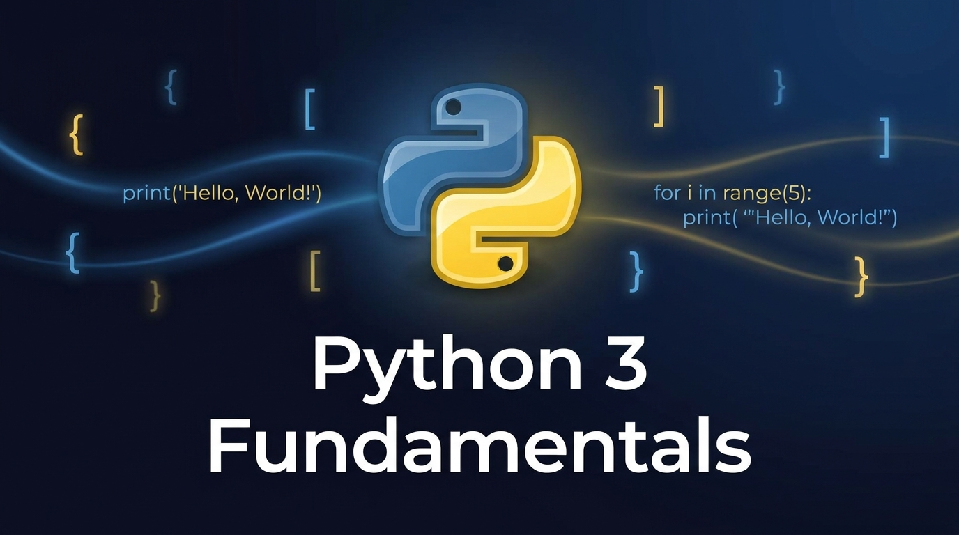 Welcome — why Python and what you'll gain Python 3 Fundamentals ...